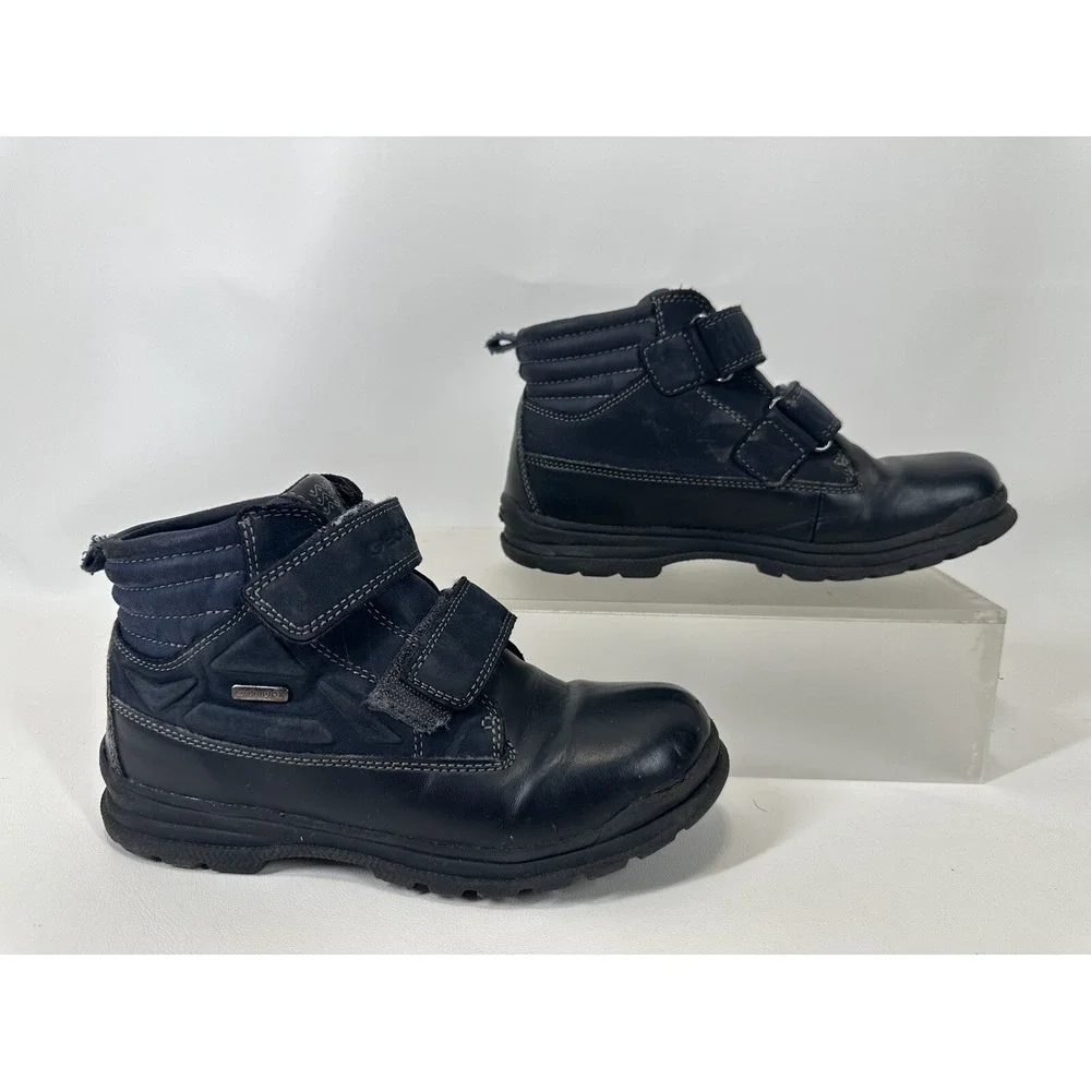 Geox Respira Amphibiox Boys‎ Boots Size 3 US Blue